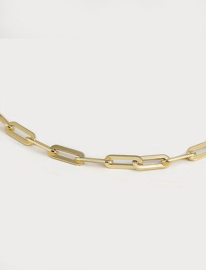 ESSENTIAL Medium Paperclip Link Chain Bracelet