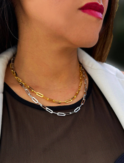 ESSENTIAL Medium Link Chain Necklaces