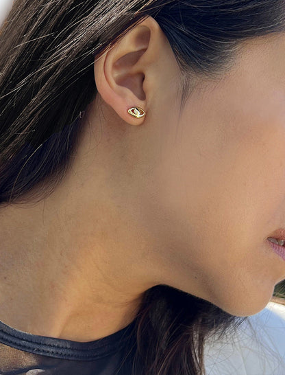 EVIL EYE Earrings | 18K Gold Over Sterling Silver