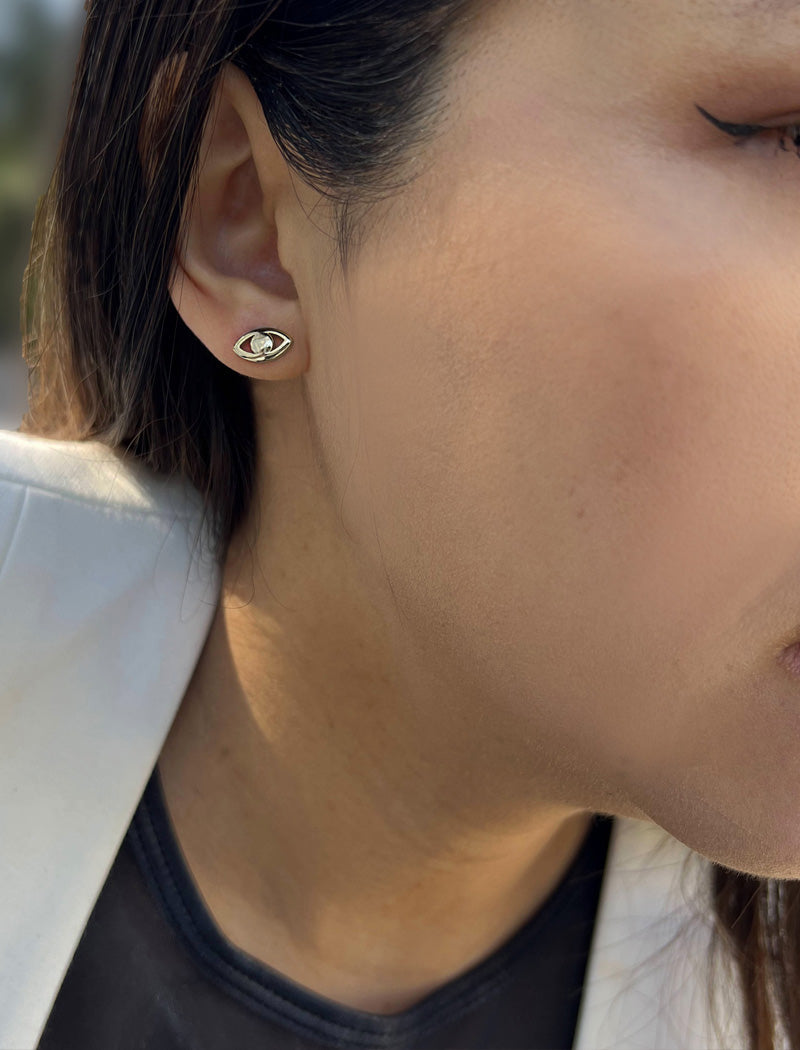 EVIL EYE Earrings | 18K Gold Over Sterling Silver