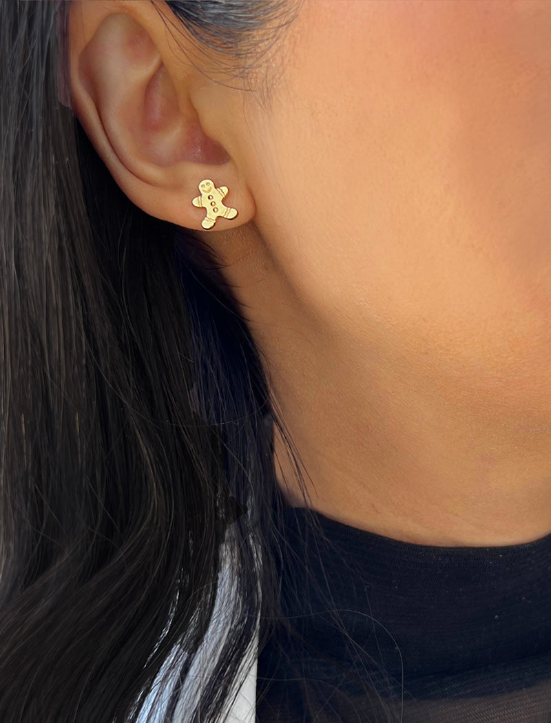 GINGERBREAD HOLIDAY Earrings | Sterling Silver