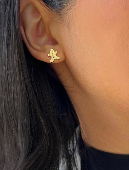 GINGERBREAD HOLIDAY Earrings | Sterling Silver