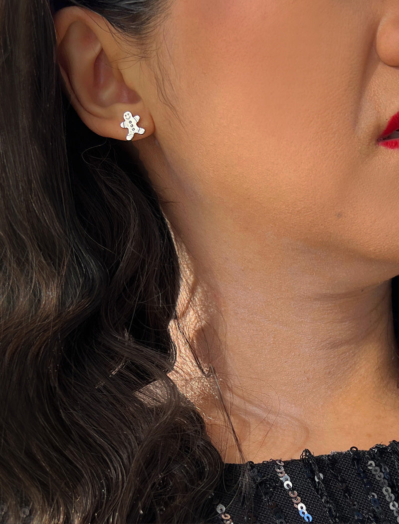 GINGERBREAD HOLIDAY Earrings | 18K Gold Over Sterling Silver
