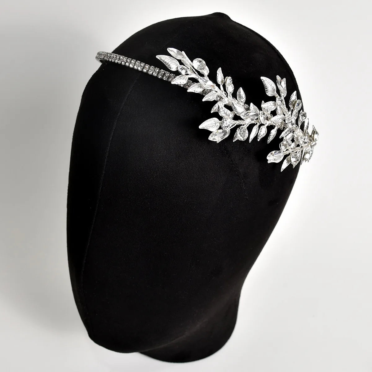 Handmade Leaf Bridal Headband – Elegant Wedding Hair Accessory for Brides & Bridesmaids
