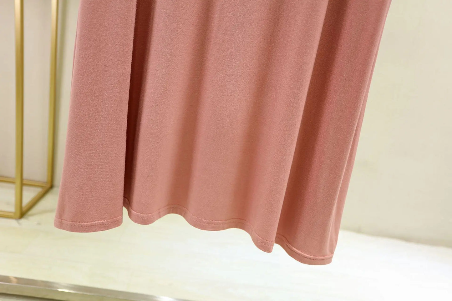 Women's Sleeveless Cotton Modal Nightgown – Loose Fit Mid-Calf Sleep Dress, Sizes L–XXL