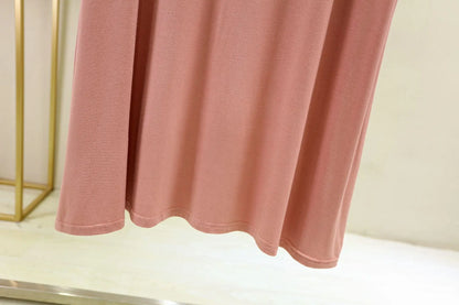 Women's Sleeveless Cotton Modal Nightgown – Loose Fit Mid-Calf Sleep Dress, Sizes L–XXL