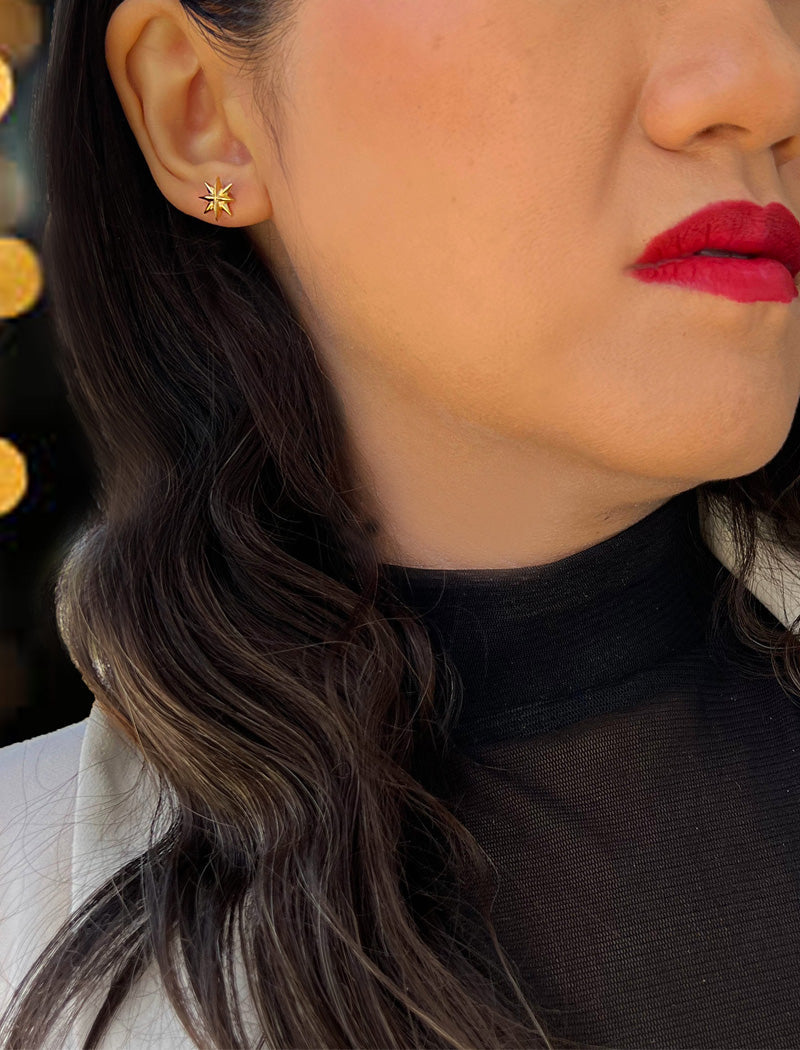 SPARKLE Star Stud Earrings