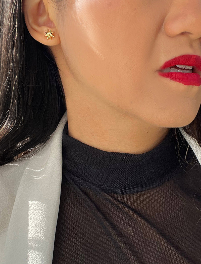 SPARKLE Star Stud Earrings