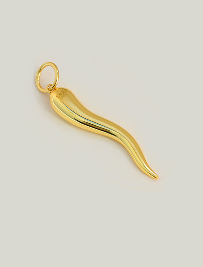 ITALIAN HORN Bracelet Charm Only