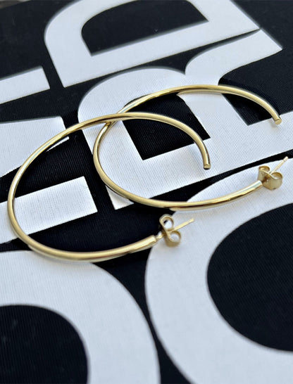PERFECT Sterling Silver Hoops