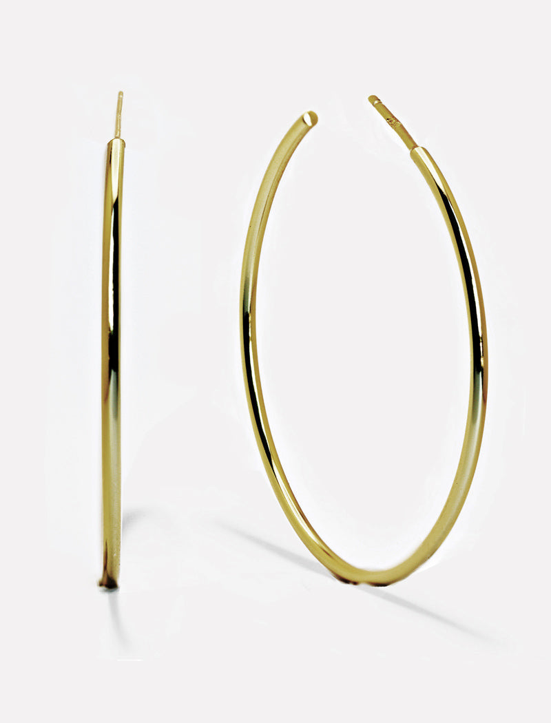 PERFECT Sterling Silver Hoops