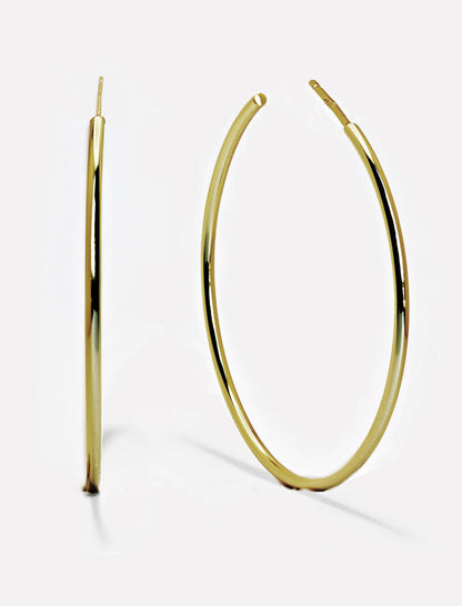 PERFECT Sterling Silver Hoops