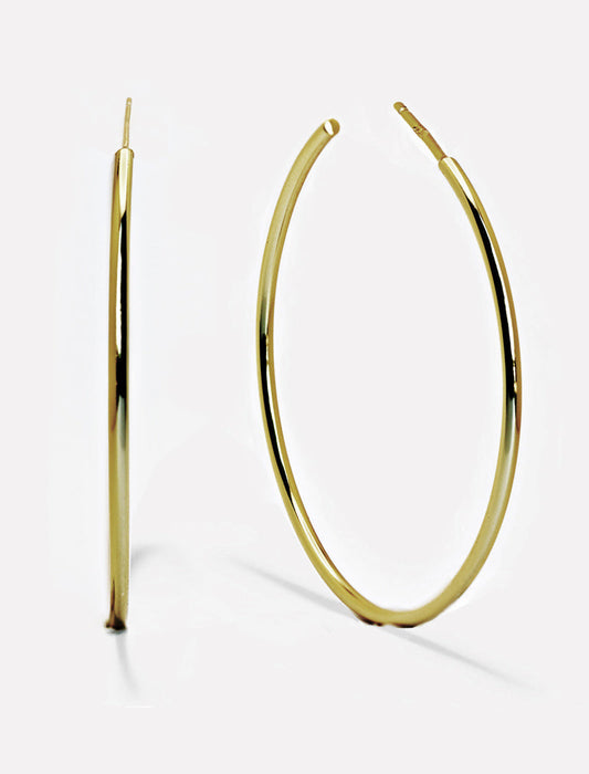 PERFECT Sterling Silver Hoops
