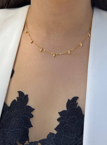 RICE Bead Chain Necklace