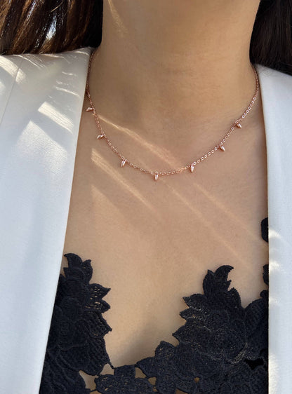 RICE Bead Chain Necklace