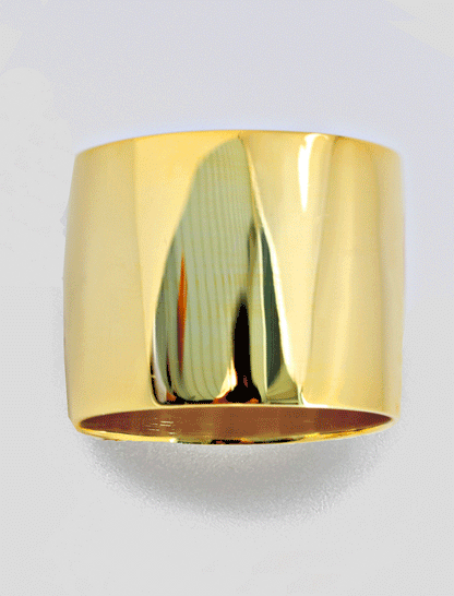 RICH Chunky Wide Cigar Band Ring
