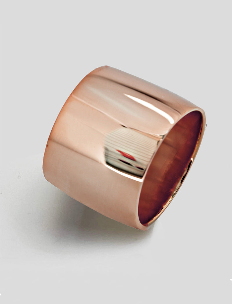 RICH Chunky Wide Cigar Band Ring