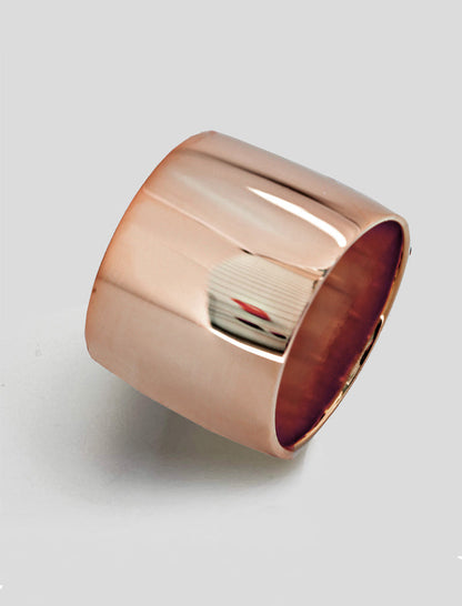 RICH Chunky Wide Cigar Band Ring