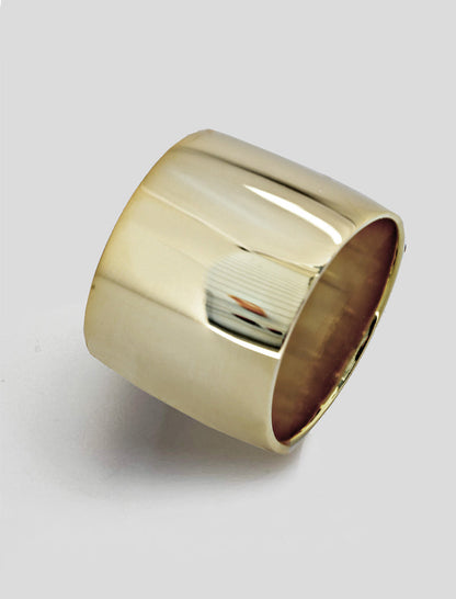 RICH Thick Statement Cigar Band Ring