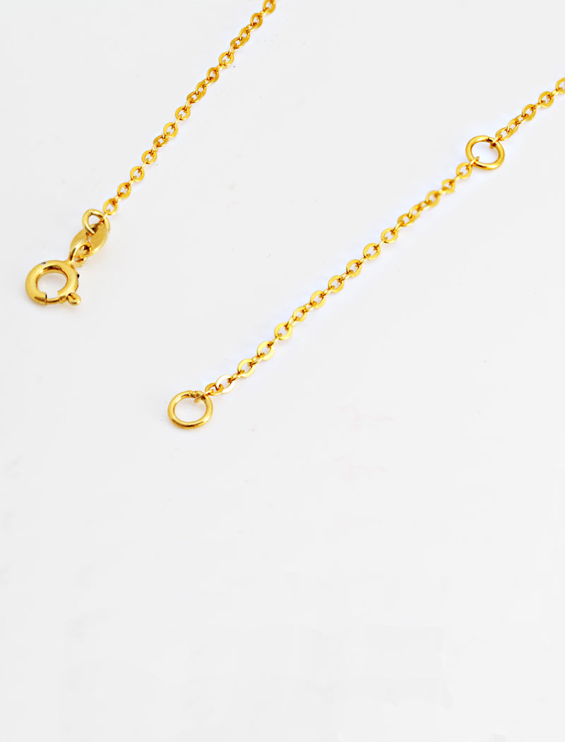 RICE Bead Chain Necklace