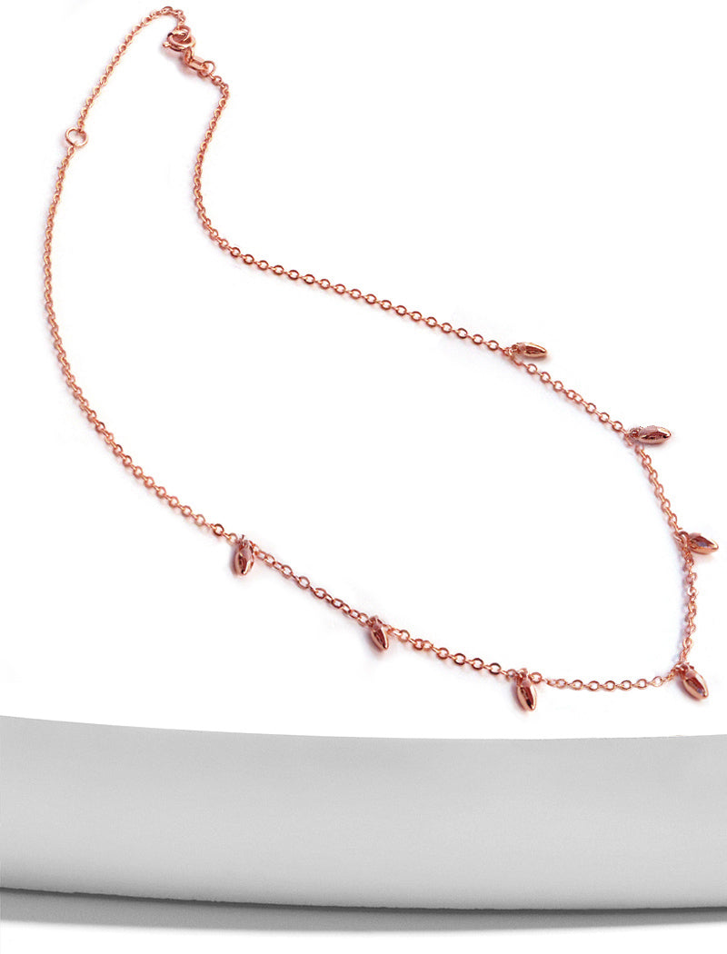 RICE Bead Chain Necklace