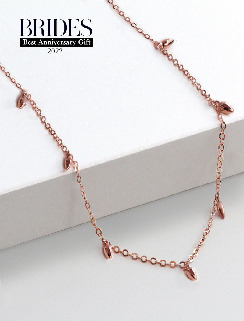 RICE Bead Chain Necklace