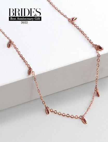 RICE Bead Chain Necklace
