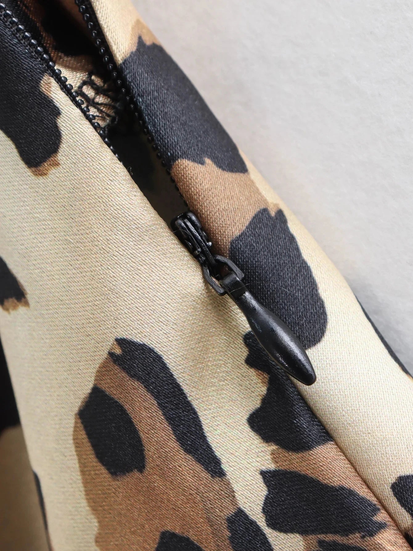 Women's Leopard Print Midi Skirt | High Waist, A-Line, Loose Fit