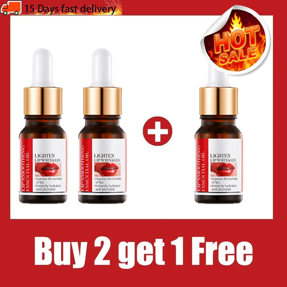 Hyaluronic Acid Lip Essence Serum – Deep Hydration, Lip Plumping & Fine Line Softening