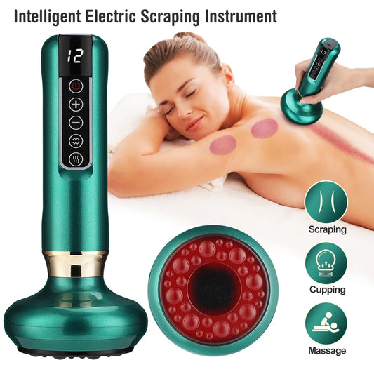 Electric Vacuum Cupping Device | 12-Level Infrared Massage | Origin Zero