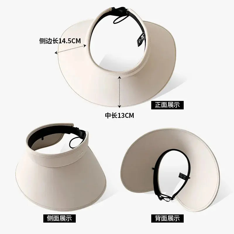 T-Shirts Sexikinis Swim Wide Brim Sun Visor Women's Summer Hat - UV Protection