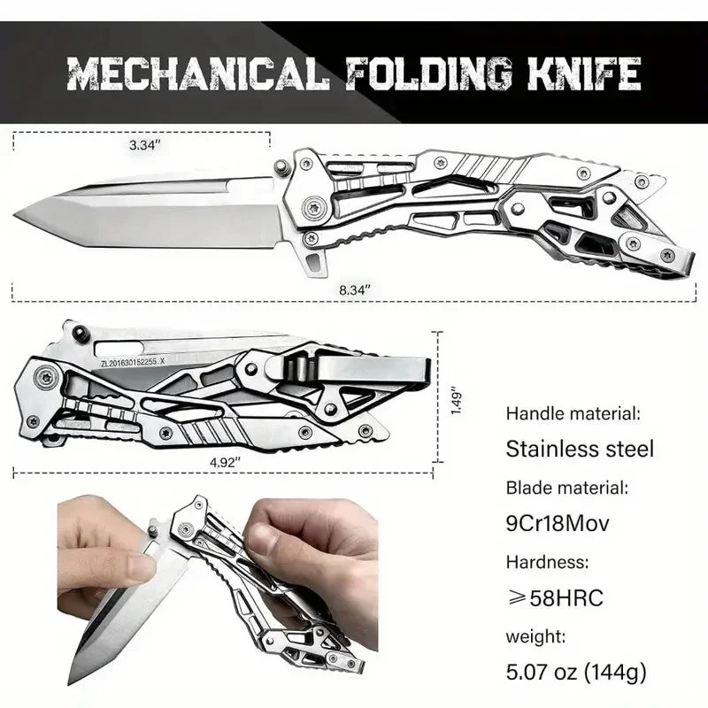 Tactical Folding Pocket Knife | Hunting & Survival | Origin Zero