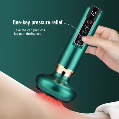 Electric Vacuum Cupping Device | 12-Level Infrared Massage | Origin Zero