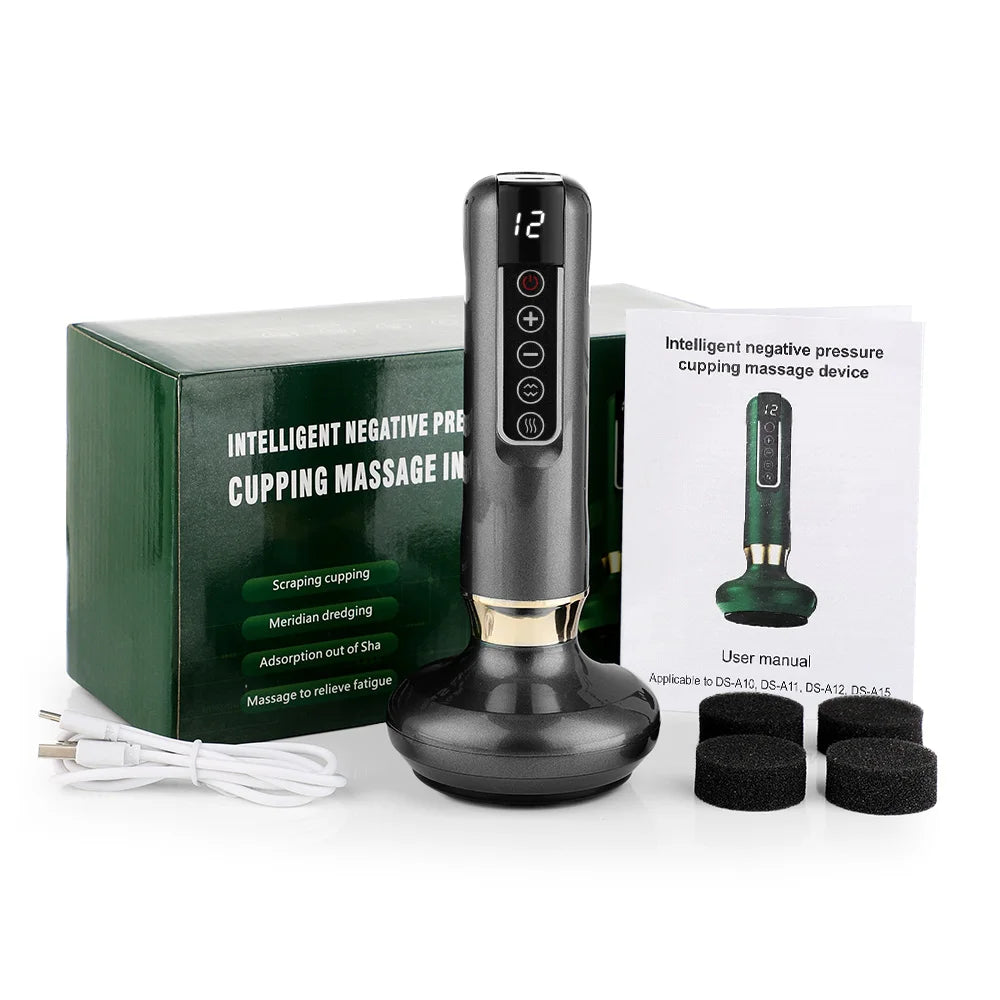 Electric Vacuum Cupping Device | 12-Level Infrared Massage | Origin Zero