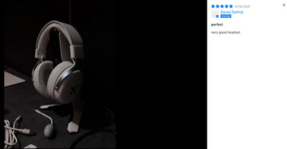 Pro Wireless Gaming Headset | 7.1 Surround & 250Hr Battery | Origin Zero