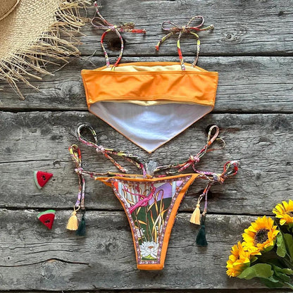 Accessories Sexikinis Swim Gemma Two-Piece Women's Swimsuit Beachwear Set - Flattering Fit, Premium Quality