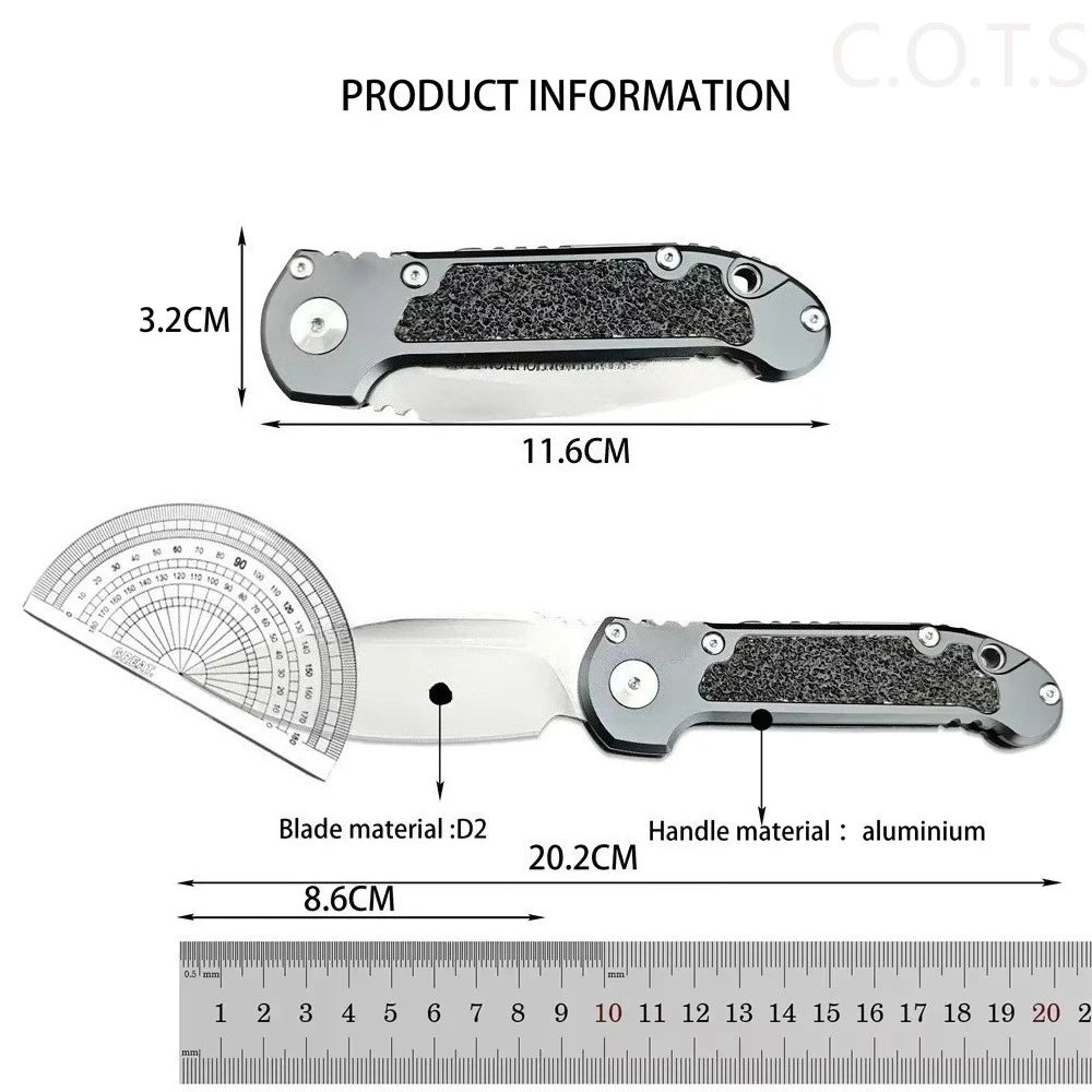Gen III Folding Pocket Knife | D2 Blade & Safety Lock | Origin Zero
