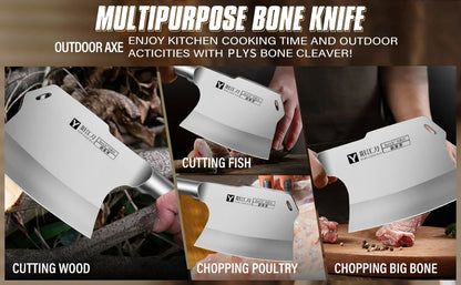 Butcher Special Axe | Chopping Bone Knife |  Splitting Knife For Restaurant | kitchen Bone cutting knife