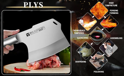 Butcher Special Axe | Chopping Bone Knife |  Splitting Knife For Restaurant | kitchen Bone cutting knife