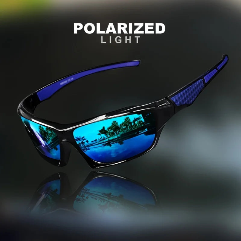 Sports Polarized Sunglasses for Men Lightweight Night Vision Male Shades Cycling Driving Fishing Fashion Mirror Sunglass