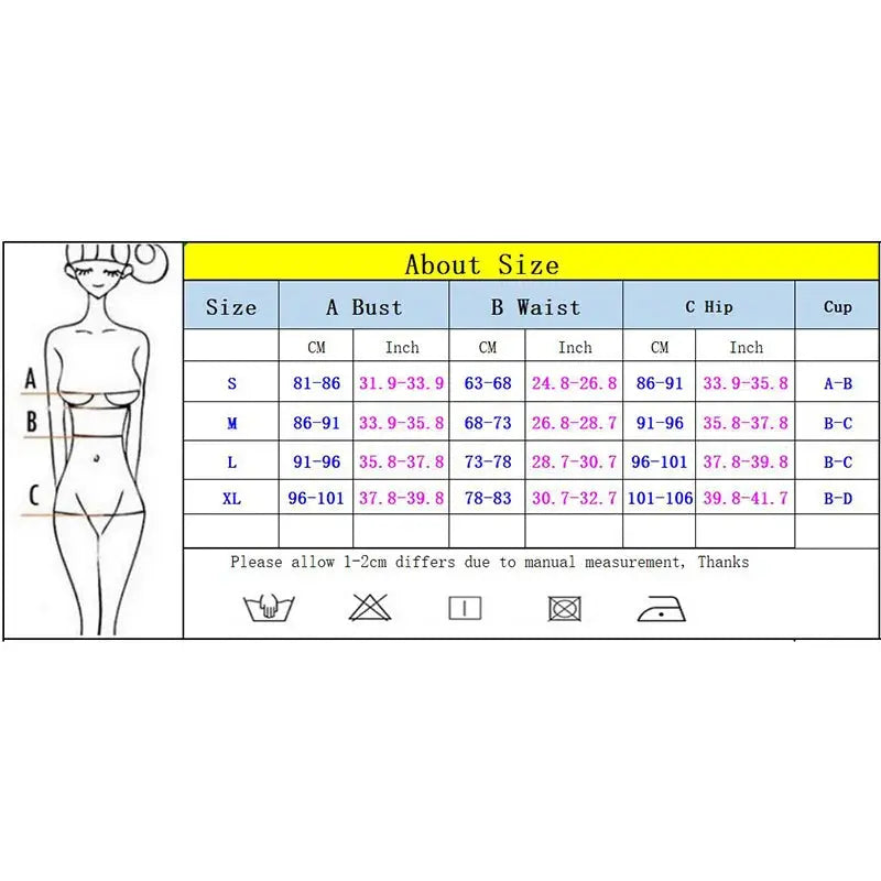 Sexikinis Two Piece Swimsuit | Blue Ribbed Design Multiple Sizes