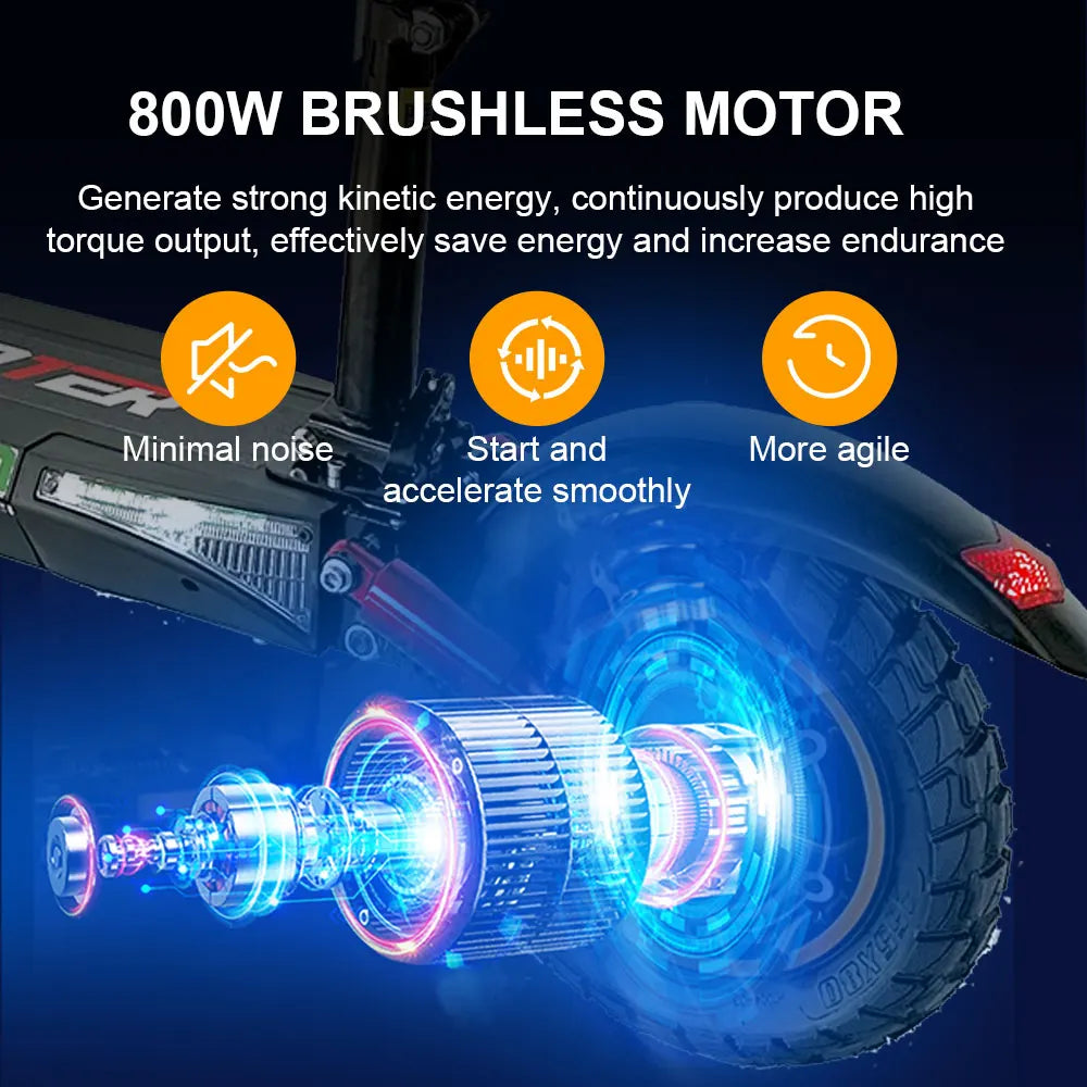 800W Electric Kick Scooter L10 Pro | 45KM/H, Off-Road, 55KM Range | Origin Zero