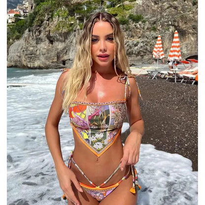 Accessories Sexikinis Swim Gemma Two-Piece Women's Swimsuit Beachwear Set - Flattering Fit, Premium Quality