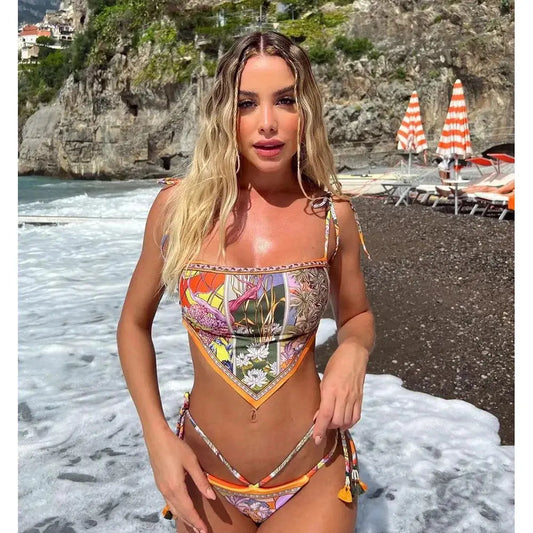 Accessories Sexikinis Swim Gemma Two-Piece Women's Swimsuit Beachwear Set - Flattering Fit, Premium Quality