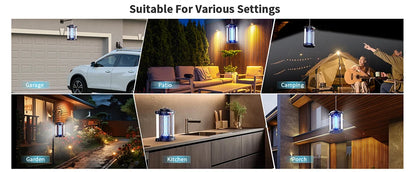 Minimoon Bug Zapper | 4200V Dual LED Mosquito Trap | Origin Zero