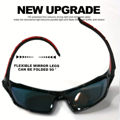 Sports Polarized Sunglasses for Men Lightweight Night Vision Male Shades Cycling Driving Fishing Fashion Mirror Sunglass