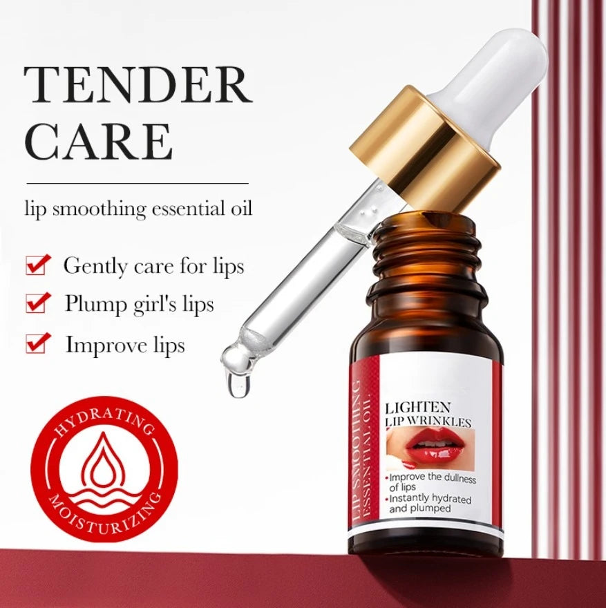 Hyaluronic Acid Lip Essence Serum – Deep Hydration, Lip Plumping & Fine Line Softening