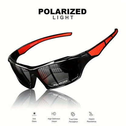Sports Polarized Sunglasses for Men Lightweight Night Vision Male Shades Cycling Driving Fishing Fashion Mirror Sunglass