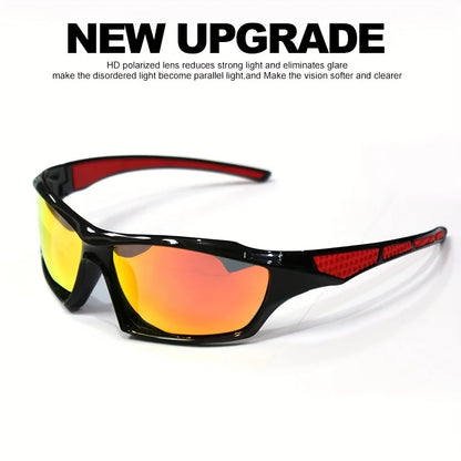 Sports Polarized Sunglasses for Men Lightweight Night Vision Male Shades Cycling Driving Fishing Fashion Mirror Sunglass