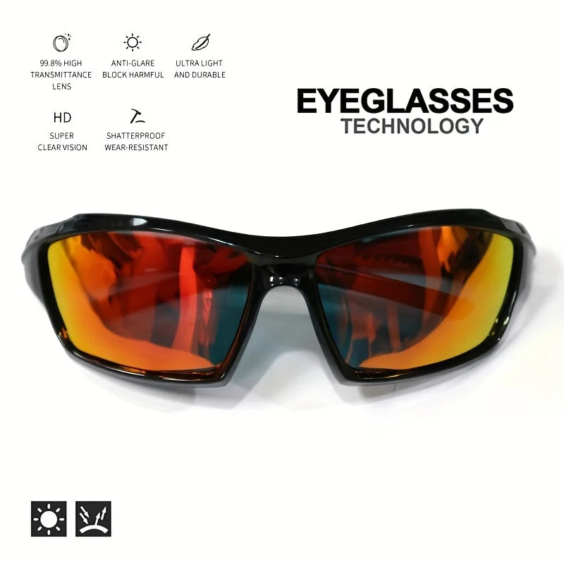 Sports Polarized Sunglasses for Men Lightweight Night Vision Male Shades Cycling Driving Fishing Fashion Mirror Sunglass